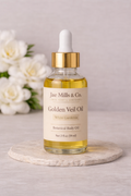Golden Veil Oil – Botanical Body Oil | White Gardenia